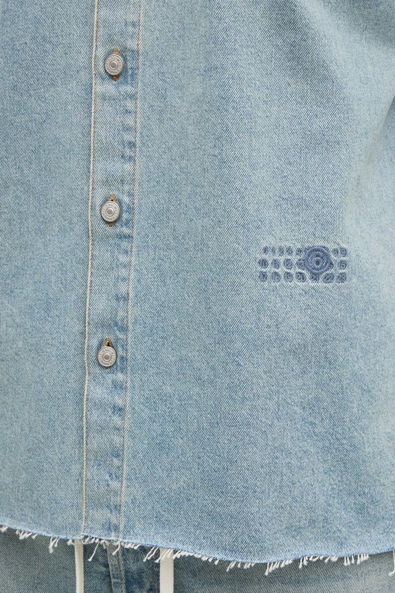 Traper košulja MM6 Maison Margiela plava SH0DR0006
