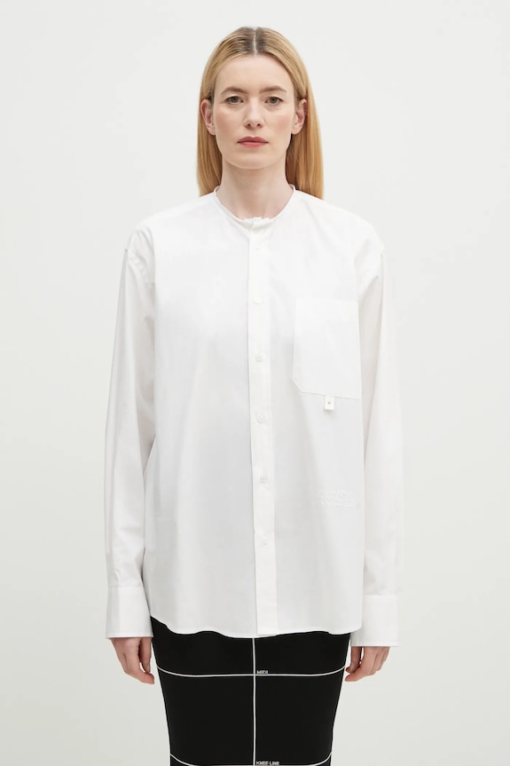 Pamučna košulja MM6 Maison Margiela SH0DT0020 bijela