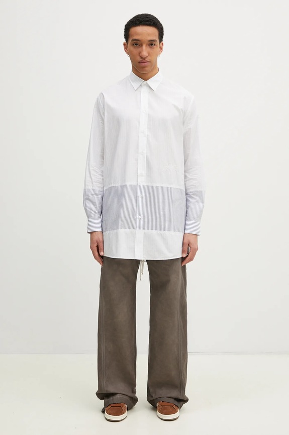 Bavlněná košile MM6 Maison Margiela SH0DT0021 bílá