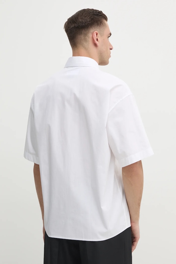 Abbigliamento Versace Jeans Couture camicia in cotone 78GAL223.N0132 bianco