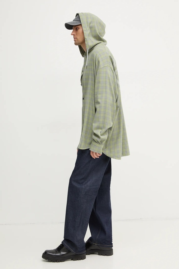 Сорочка Diesel S-DEWNY-HOOD-B SHIRT A16214.0TKAG зелений
