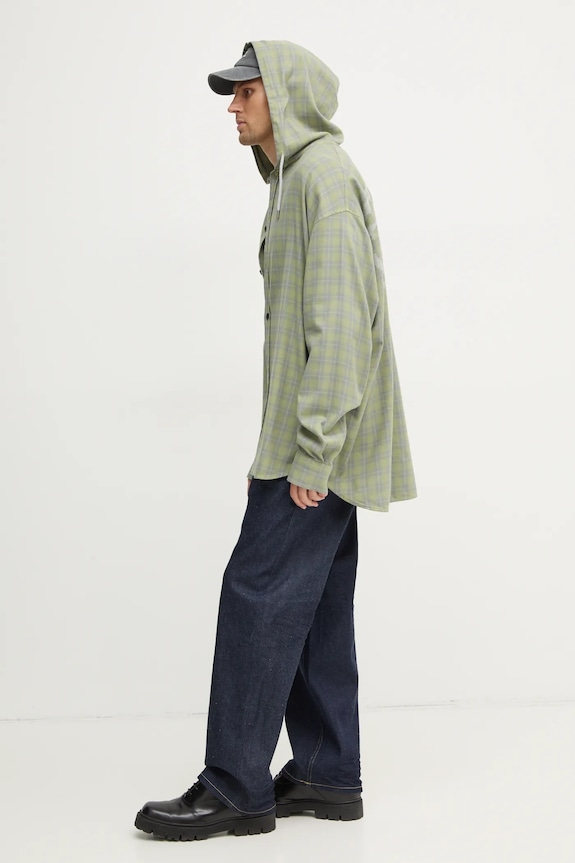 Сорочка Diesel S-DEWNY-HOOD-B SHIRT A16214.0TKAG зелений