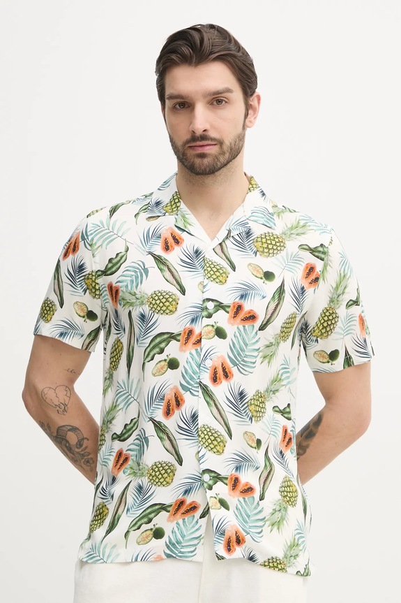 Lindbergh koszula casual biały 30.203729.WHITE