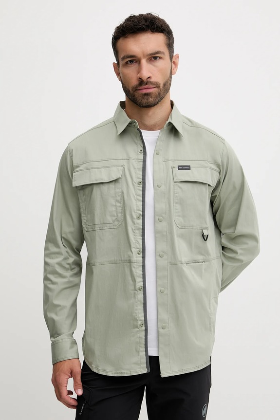 Columbia koszula Landroamer Twill z elastanem zielony 2120581