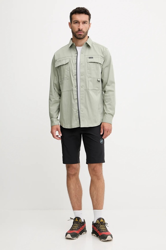 Columbia koszula Landroamer Twill 2120581 zielony SS25