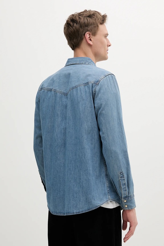 Ruházat United Colors of Benetton farmering 5RZKUQ03F kék