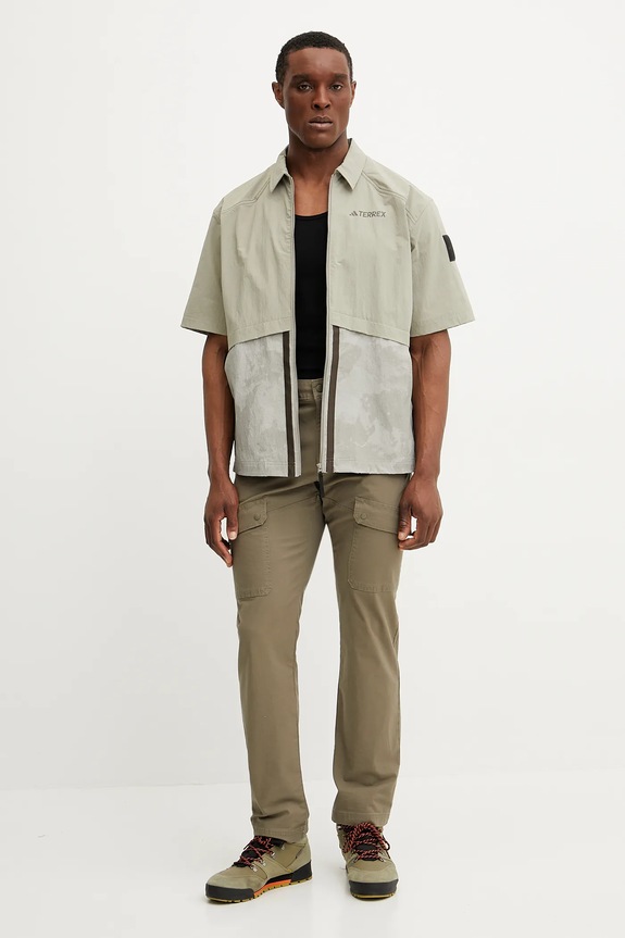 Сорочка adidas TERREX x National Geographic JD5946 зелений SS25
