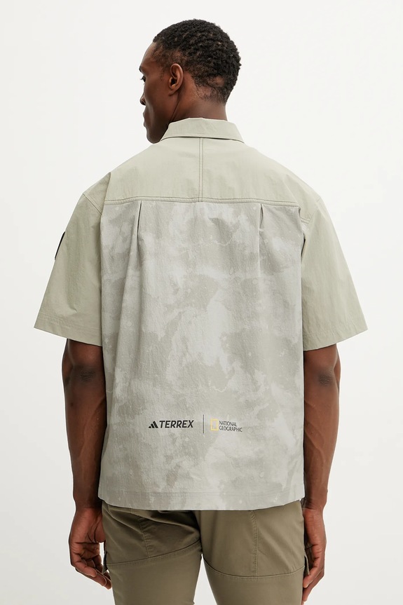 Одяг Сорочка adidas TERREX x National Geographic JD5946 зелений