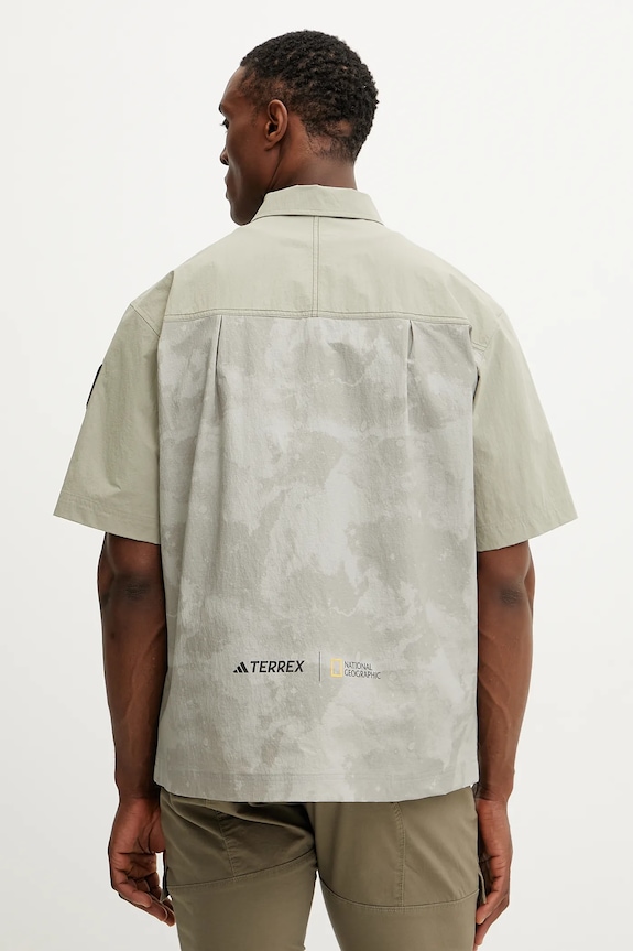 Одяг Сорочка adidas TERREX x National Geographic JD5946 зелений