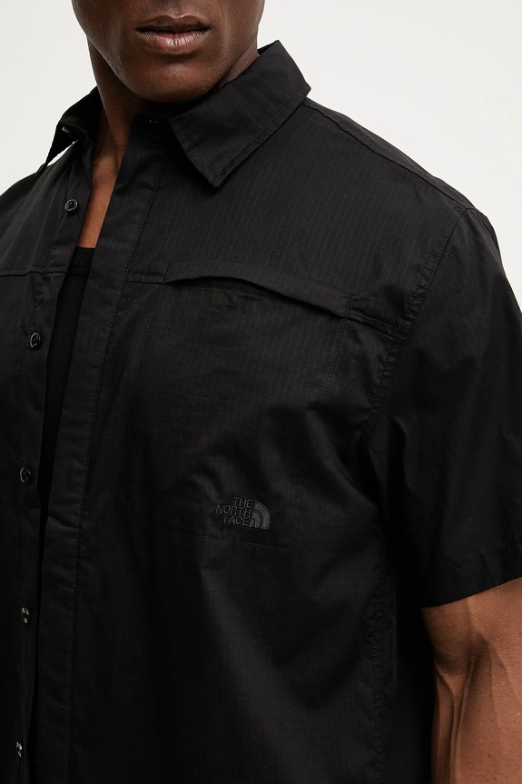 Pamučna košulja The North Face Heritage crna NF0A8B76JK31