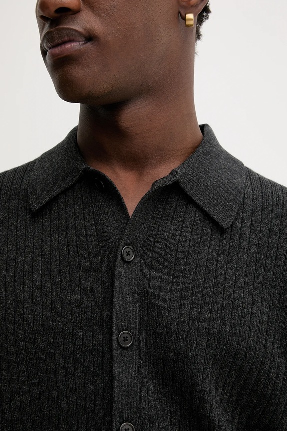 Filippa K cardigan in lana 31320.FK grigio