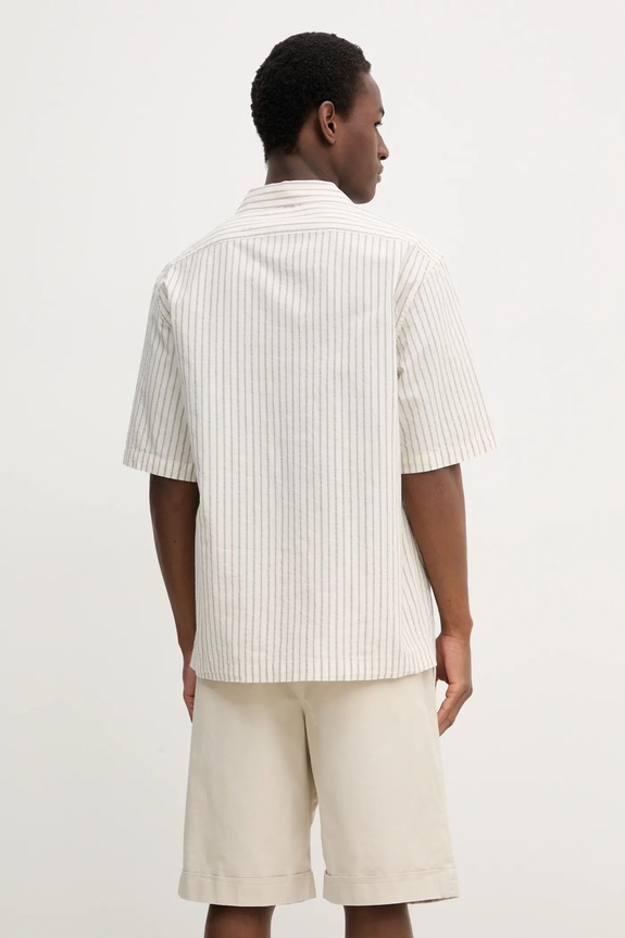 Odzież BARENA VENEZIA koszula bawełniana Camicia Mola CAU5073.2764 beżowy