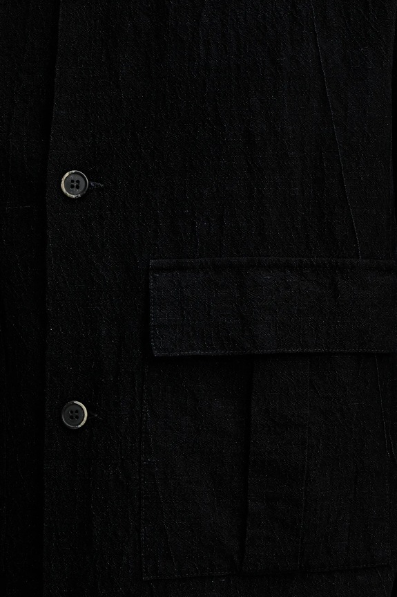 Πουκάμισο με μείγμα από λινό BARENA VENEZIA Camicia Mola OSU5069.2768 σκούρο μπλε