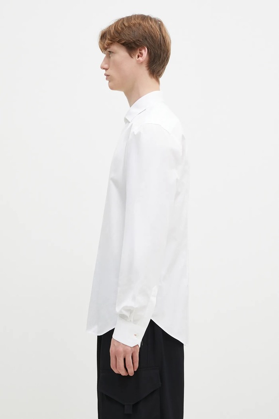 Bavlněná košile Paul Smith M1R.790Y.M00050 bílá SS25