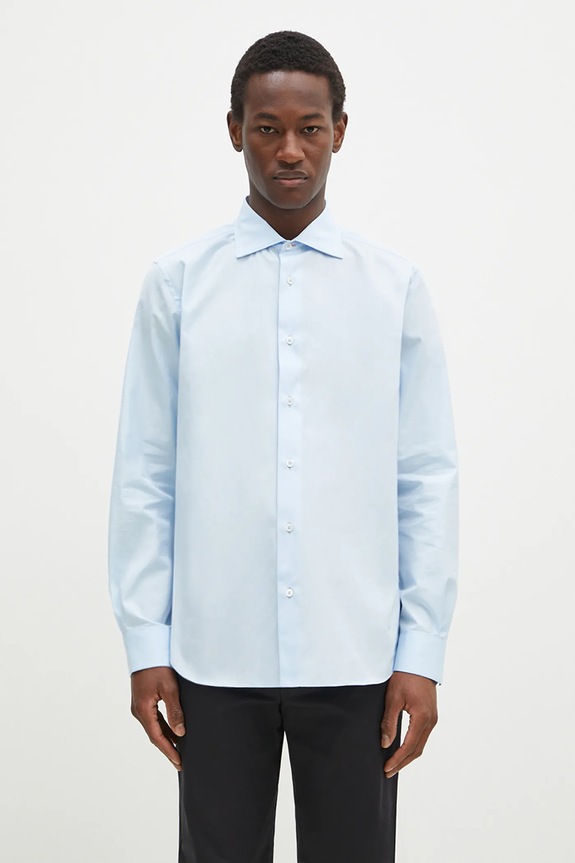 Bavlněná košile Paul Smith bavlna modrá M1R.790Y.M00050