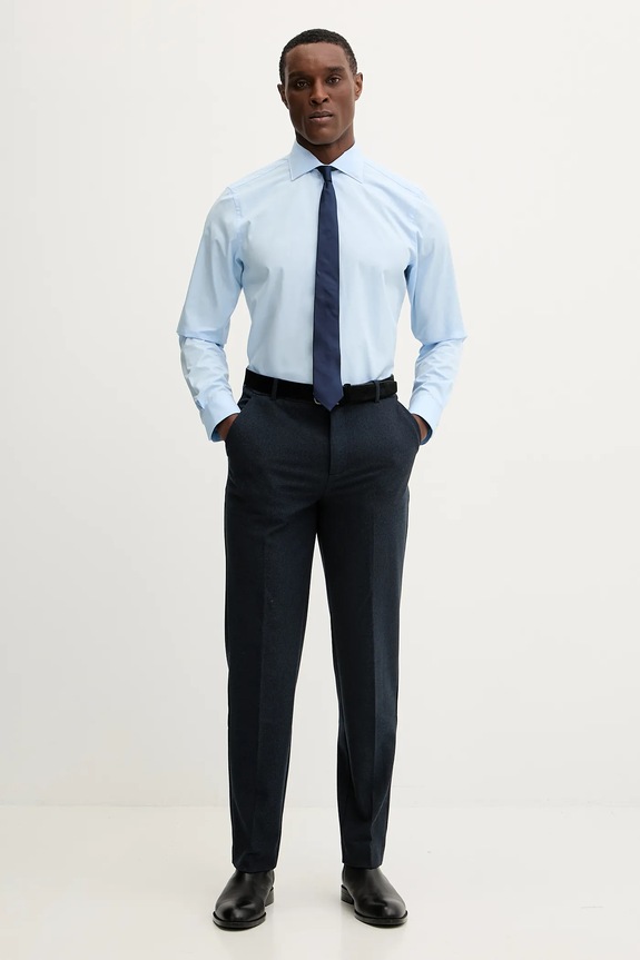 Bavlnená košeľa Paul Smith M1R.790Y.M00050 modrá SS25