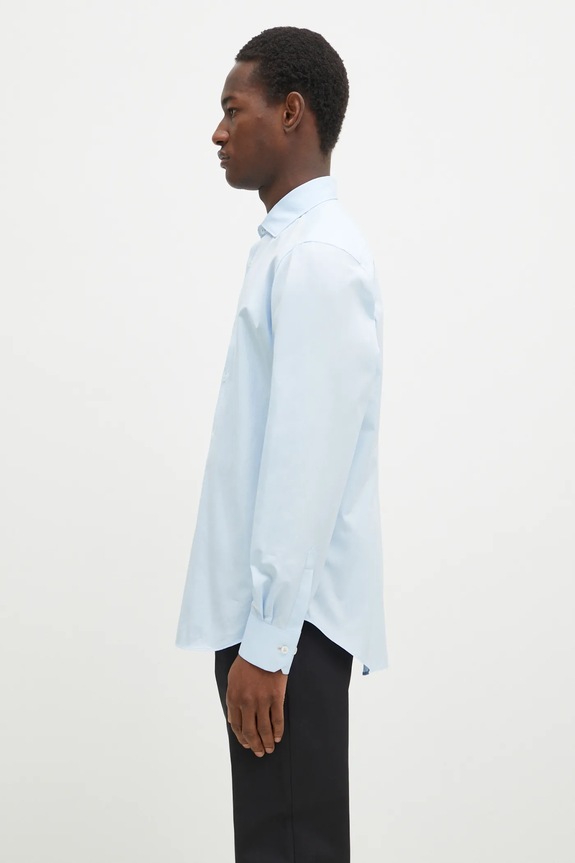 Bavlněná košile Paul Smith M1R.790Y.M00050 modrá SS25