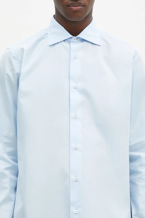 Bavlněná košile Paul Smith modrá M1R.790Y.M00050