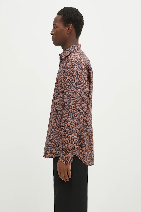 Paul Smith koszula bawełniana M1R.800P.P02609 granatowy SS25