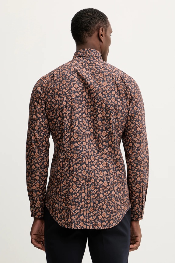 Ρούχα Βαμβακερό πουκάμισο Paul Smith M1R.800P.P02609 σκούρο μπλε