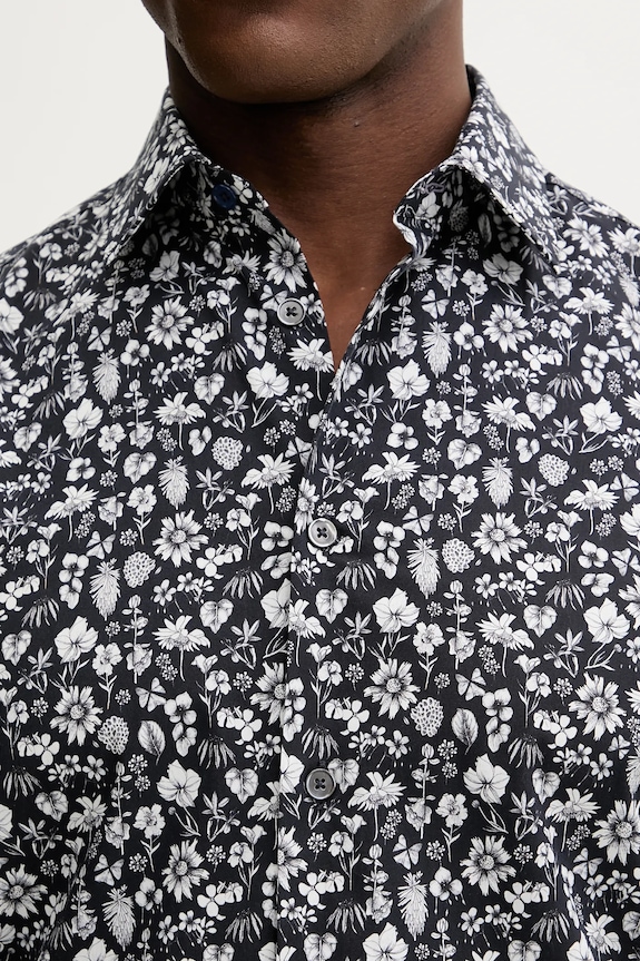 Bavlnená košeľa Paul Smith M1R.800P.P02609 čierna