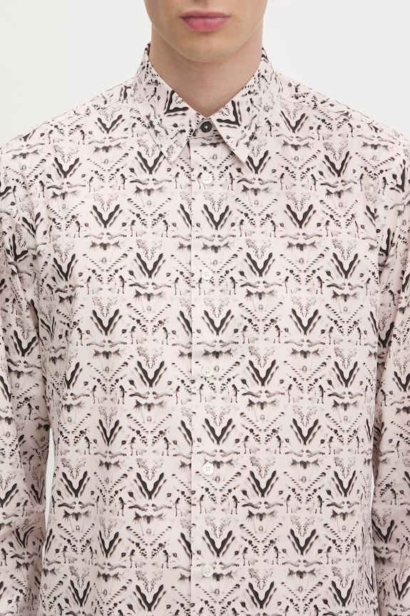 Paul Smith camasa din bumbac bej M1R.901U.P02598