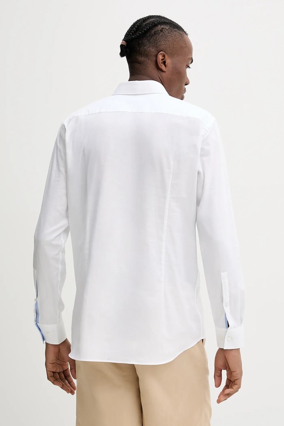 Ruházat HUGO pamut ing 50539789 fehér