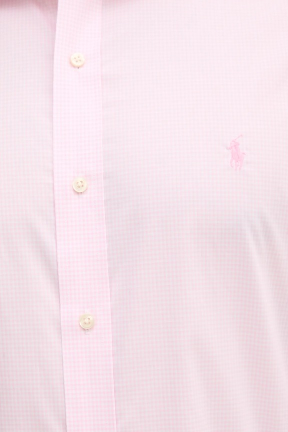 Бавовняна сорочка Polo Ralph Lauren 712969006 рожевий AW25