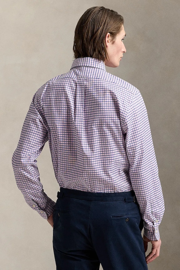 Polo Ralph Lauren koszula bawełniana 712969014 różowy SS25