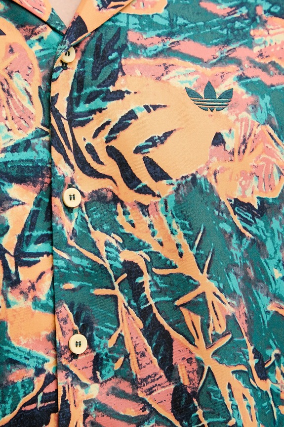 Košile adidas Originals Resort Shirt KC5901 oranžová