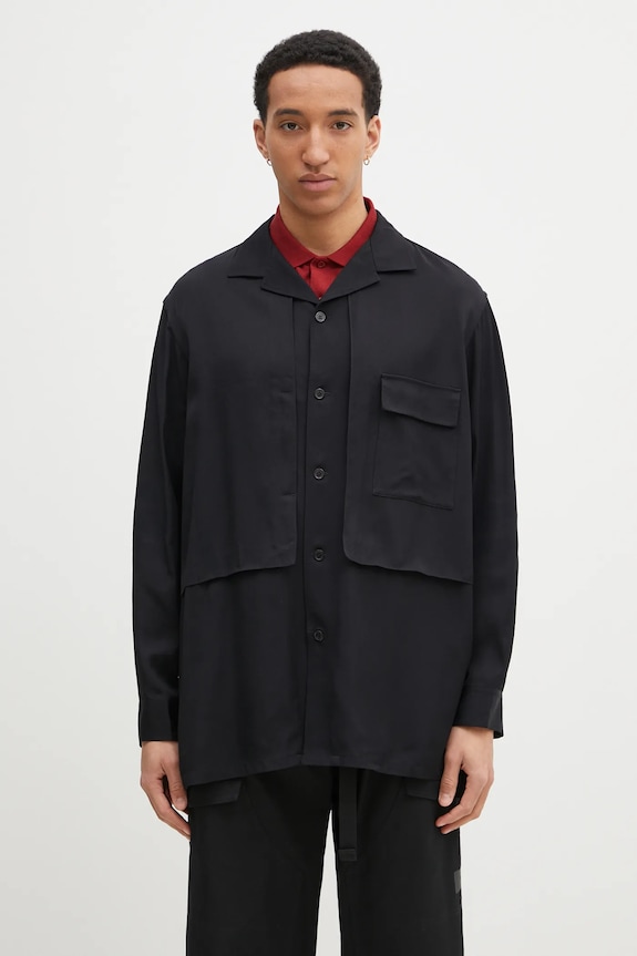 Y-3 shirt Rayon Twill Shirt classic black JD3524