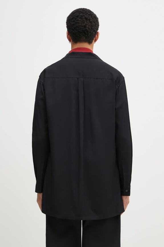 Clothing Y-3 shirt Rayon Twill Shirt JD3524 black