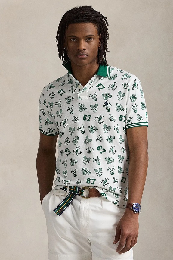 Polo Ralph Lauren cotton polo shirt Polo Shirt cotton white 710963484