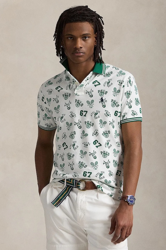 Polo Ralph Lauren cotton polo shirt Polo Shirt cotton white 710963484