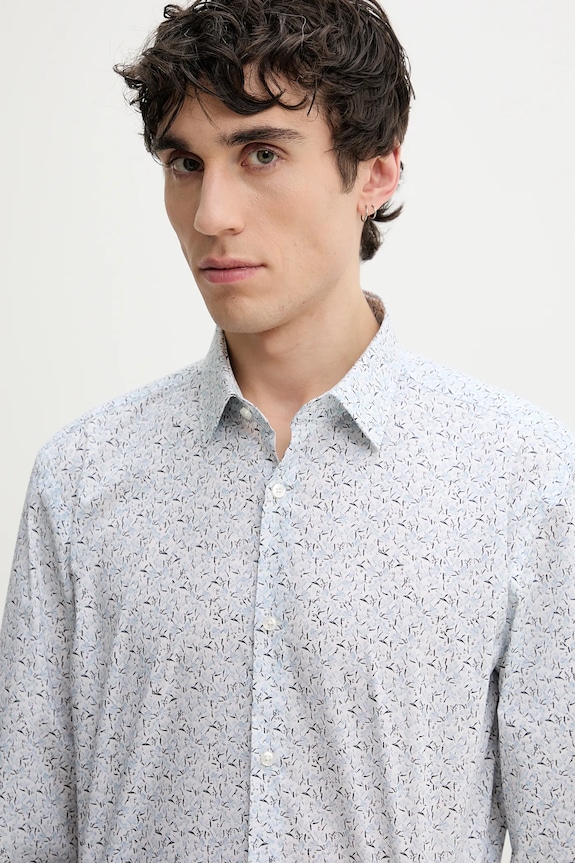 HUGO camicia in cotone 50539807 bianco