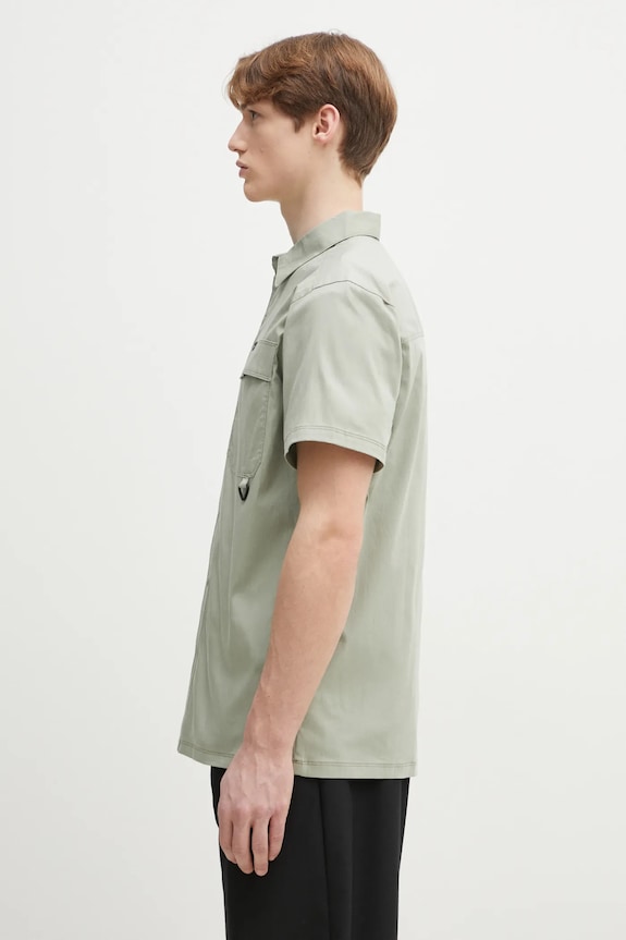 Columbia camicia Landroamer Twill Shirt 2120591 verde SS25
