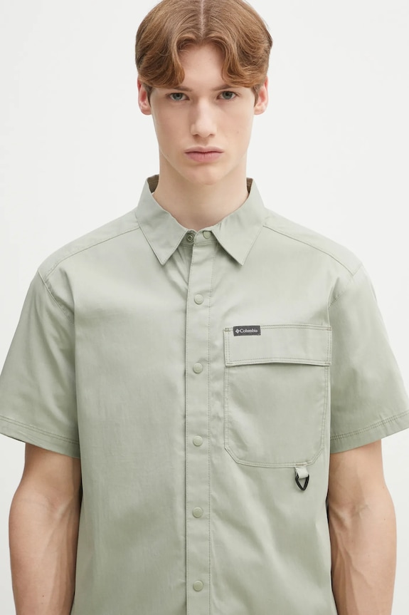 Columbia camicia Landroamer Twill Shirt verde 2120591