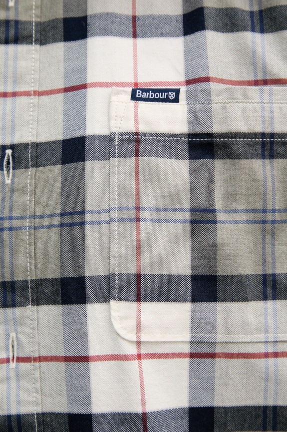 Košeľa Barbour Lewis Tailored Shirt MSH5070 sivá