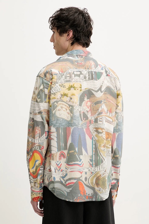 Oblečenie Bavlnená košeľa Desigual COLOR 25SMCW10 viacfarebná