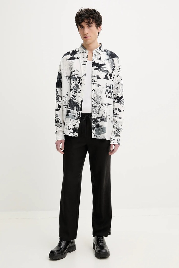 Desigual camicia MOTO 25SMCW19 bianco SS25