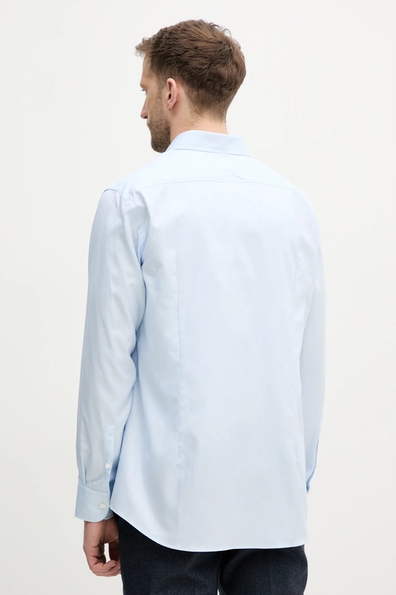 Ruházat BOSS pamut ing 50539099 kék