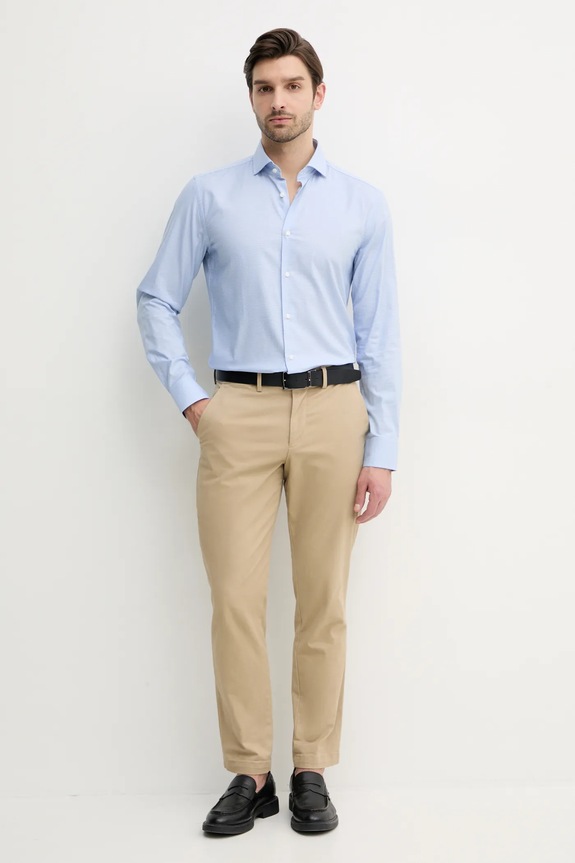 Košile BOSS 50539134 modrá SS25