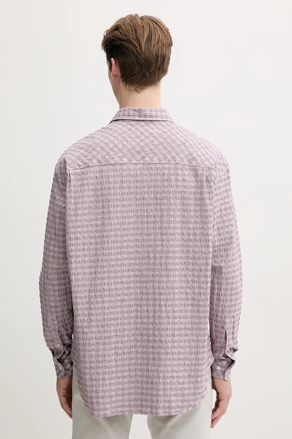 Abbigliamento Samsoe Samsoe camicia SALUAN M25100056 violetto