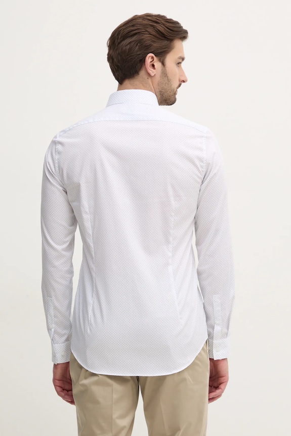 Odzież Calvin Klein koszula K10K114299 biały