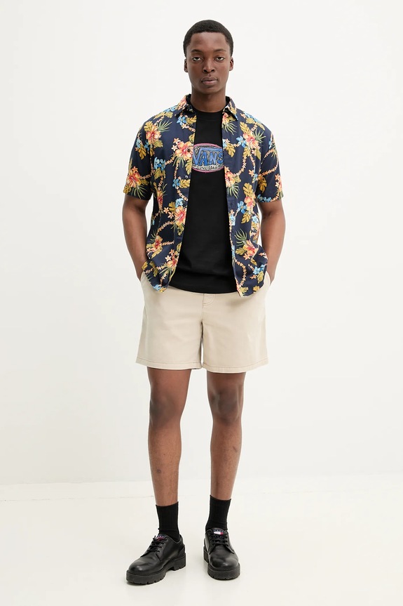 Superdry camicia M4010947A.F7B blu navy SS25