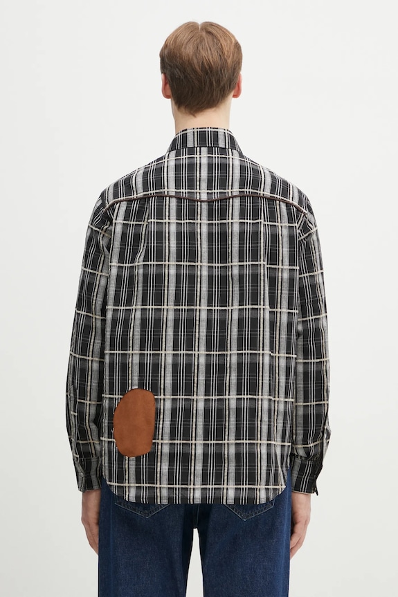 Дрехи Риза Andersson Bell Noah Patch Check atb1238m черен