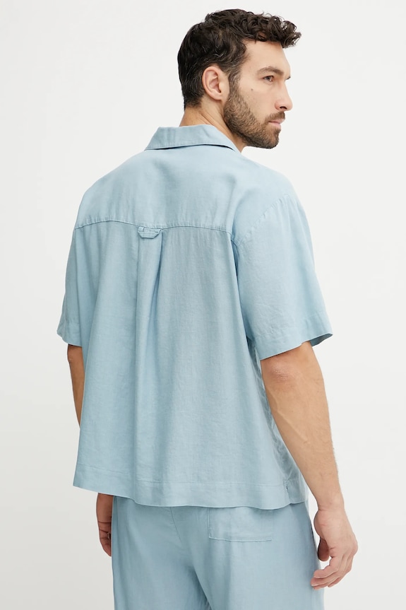 Calvin Klein Underwear pizsama felső LV00NM2886 kék SS25