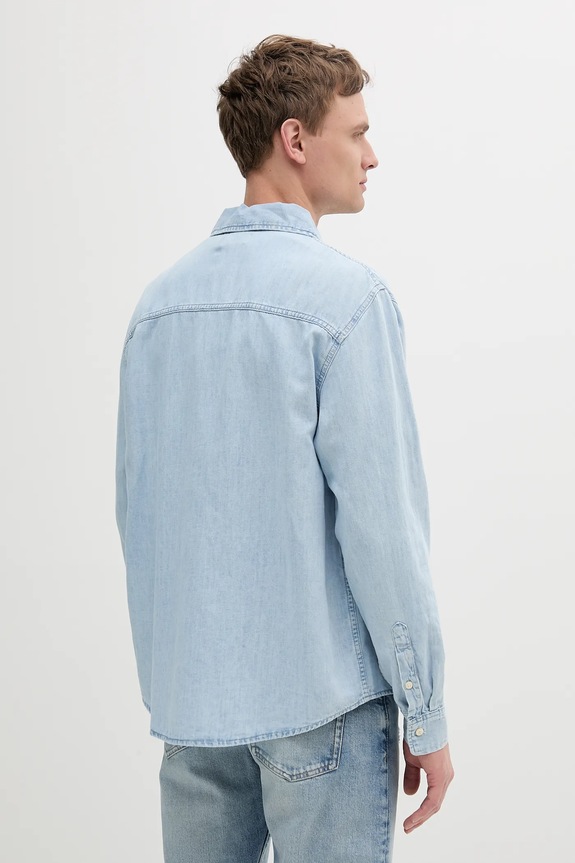 Oblečení Košile Calvin Klein Jeans J30J327508 modrá