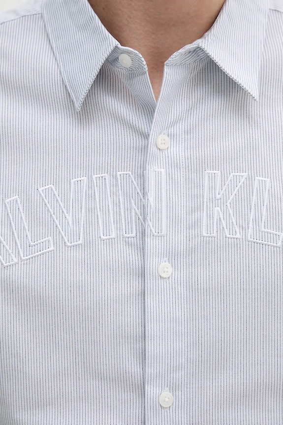 Πουκάμισο Calvin Klein Jeans LV04RB119G μπλε