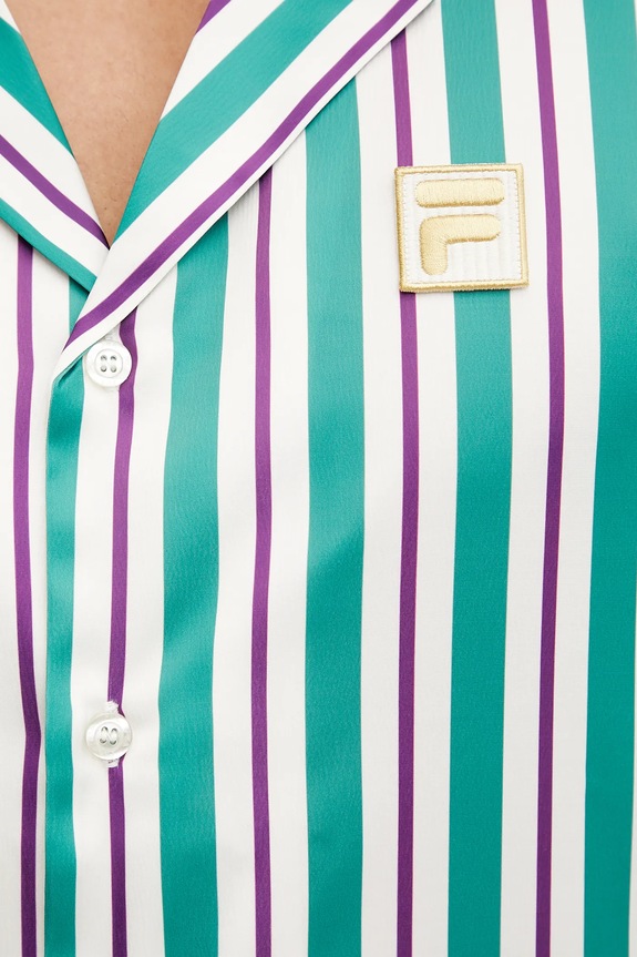 Fila camicia Lastro FAM0926 verde